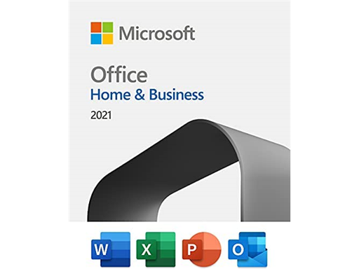 [91650] MICROSOFT OFFICE HOME AND BUSINESS 2021 32/64 INGLES P6, CAJA.