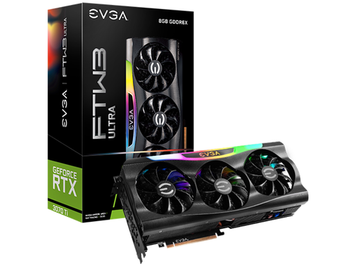 [91188] TARJETA DE VIDEO EVGA GEFORCE RTX 3070 TI FTW3 ULTRA GAMING, 8GB GDDR6X, ICX3 TECHNOLOGY, ARGB LED, METAL BACKPLATE
