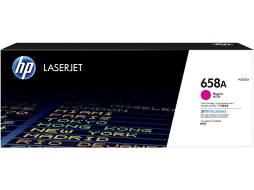 [91599] TONER HP 658A - W2003A - MAGENTA - 6,000 PAGINAS - PARA IMPRESORA COLOR LASERJET - M751N - M751DN