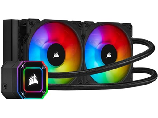 [90004] ABANICO PARA CPU CORSAIR, ICUE H100I ELITE (LIQUID COOLING) 240MM, 2X 120MM FAN COOLER, RGB LED, COMPATIBLE CON LOS INTEL 115X, INTEL 2011/2066, AMD AM3/AM2, AM4 (CW-9060046-WW)
