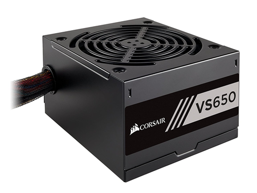 [85280] POWER SUPPLY 650W CORSAIR VS SERIES VS650, PFC 80 PLUS (CP-9020172-NA)