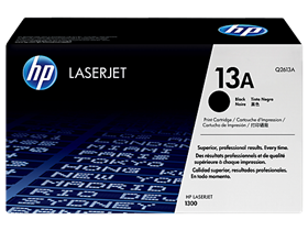 [60883] TONER HP 13A - Q2613A - NEGRO - 2,500 PAGINAS - PARA IMPRESORA LASERJET - 1300