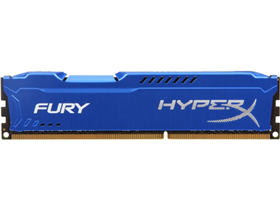 [77566] MEMORIA 8GB (1X8GB) KINGSTON, P/DESKTOP, DDR3, 1866MHZ, PC3-15000, NO-ECC. HYPERX FURY BLUE.
