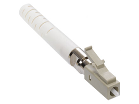 [76628] CONECTOR LC DE FIBRA ÓPTICA FAST CURE LEVITON, OM1/2 (MODOS MÚLTIPLES), PARA APLICACIONES DE 2MM O 3MM, BEIGE.
