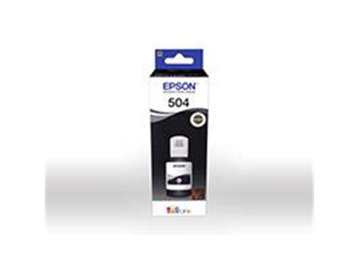 [84605] BOTELLA DE TINTA EPSON T504120-AL NEGRO PARA IMPRESORA L4150, L4160, L6161, L6171, L6191, L6270, L4260, L14150, L4150, L6171, C11CG23301