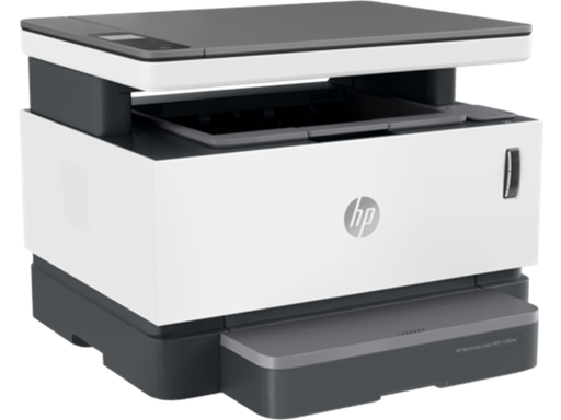 [90489] IMPRESORA HP NEVERSTOP LASER MFP 1200NW (5HG85A)  - PRINTER - SCANNER - COPY - WIRELESS - B/W - LASER - A4, LETTER - 600 DPI X 600 DPI - UP TO 20 PPM - CAPACITY: 150 SHEETS - USB, LAN PORT, - UTILIZA TONER HP 103A (W1103A), HP 113AD (W1103AD), DRUM HP 104A (W1104A)