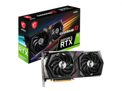 [92046] TARJETA DE VIDEO MSI GAMING GEFORCE RTX 3060 TI 8GB GDDR6 PCI EXPRESS 4.0 VIDEO CARD RTX 3060 TI GAMING X 8G LHR
