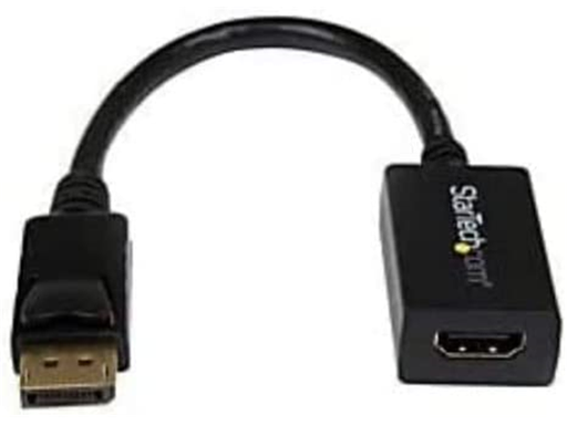 [93582] ADAPTADOR STARTECH DISPLAYPORT A HDMI, NEGRO