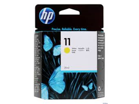 [60865] CARTUCHO HP 11 - C4838A - AMARILLO - 28ML -  PARA IMPRESORA - OFFICEJET PRO K850 - K850DN - INKJET 1000 - 1100DNT - 1200D - 1200DNT - 2200 - 2250 - 2250TN - 2280