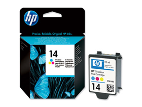 [61533] CARTUCHO HP 14 - C5010D - TRICOLOR - 23ML - PARA IMPRESORA  OFFICEJET D SERIES 1600