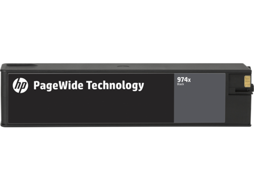 [80768] CARTUCHO HP 974X - L0S08AL - NEGRO - ALTO RENDIMIENTO - 182.5ML - PARA IMPRESORA PAGEWIDE PRO 452DW / 577DW / 477DW
