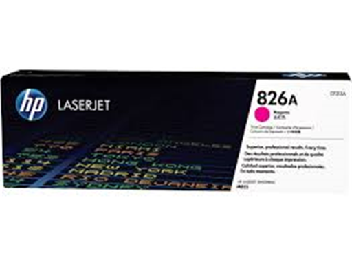 [81310] TONER HP 826A - CF313A - MAGENTA - 31,500 PAGINAS - PARA IMPRESORA LASERJET M855 SERIES
