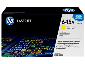 [69992] TONER HP 645A - C9732A - AMARILLO - 12,000 PAGINAS - PARA IMPRESORA LASERJET COLOR 5500, 5550