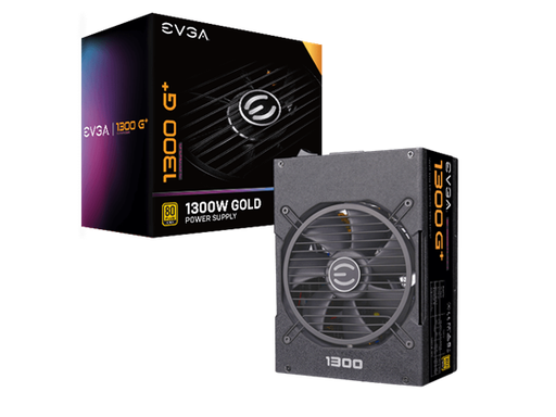 [90988] POWER SUPPLY EVGA SUPERNOVA 1300 G+, 80+ GOLD 1300W, FULLY MODULAR, 10 YEAR WARRANTY, INCLUDES FREE POWER ON SELF TESTER, POWER SUPPLY 220-GP-1300-X1