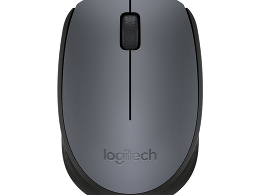 [82884] MOUSE LOGITECH M170 INALAMBRICO OPTICO, RECEPTOR USB, GRIS.