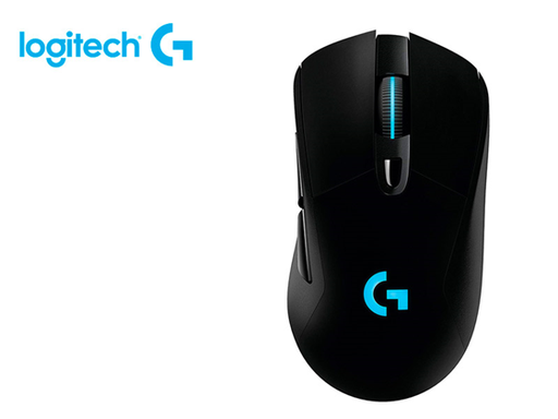 [89367] MOUSE LOGITECH G703 LIGHTSPEED WIRELESS GAMING, COLOR NEGRO, RGB LIGHTSYNC, OPTICO USB, 6 BOTONES PROGRAMABLE, VELOCIDAD DEL MOUSE AJUSTABLE ENTRE 100 A 16000 DPI, BATERIA HASTA 60 HORAS, PESO 95 GRAMOS (910-005638)