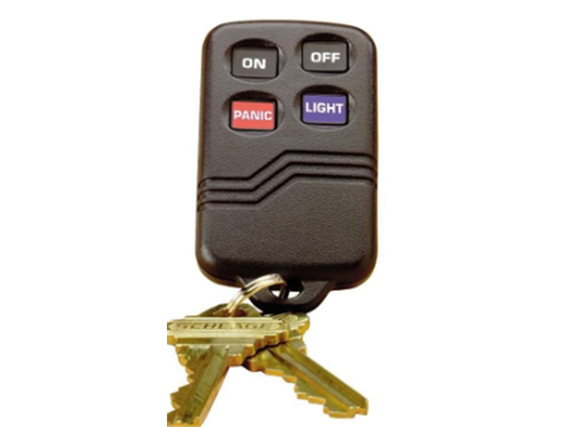 [67658] ALARMA TRANSMISOR INALAMBRICO CONTROL 4-BOTON 5804 ADEMCO  TRAMO 2 JAULA