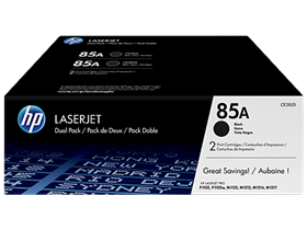 [75288] TONER HP 85AD - CE285AD - NEGRO - DOBLE CANTIDAD - PARA IMPRESORA LASERJET P1102W, M1132, M1212NF