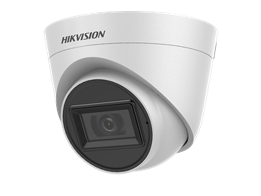 [93776] CAMARA DE VIGILANCIA HIKVISION, ANALOGA, DOMO, 5MP, TORRETA FIJA, (2560×1944), EXIR 2.0 (20M), IR. MICROFONO, AUDIO VIA COAXIAL.