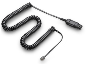 [74390] CABLE DE REEMPLAZO POLY A10 PARA AURICULARES SERIE H, RJ9 (66268-02***)