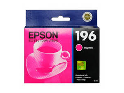 [72861] CARTUCHO EPSON MAGENTA 196 PARA IMPRESORA XP101/XP201/ XP211/XP214/XP401/XP411/WF-2532