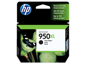 [74380] CARTUCHO HP 950XL - CN045AL - NEGRO - ALTO RENDIMIENTO - 53ML - PARA IMPRESORA OFFICEJET PRO 251DW / 276DW / 8100 / 8600 / 8600 / 8610 / 8620