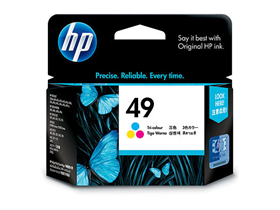 [60835] CARTUCHO HP 49 - 51649A - TRICOLOR - 22.8ML -  PARA IMPRESORA DESKJET 305C / 656C