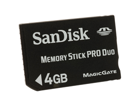 [68272] MEMORIA PRO DUO 4GB SANDISK.