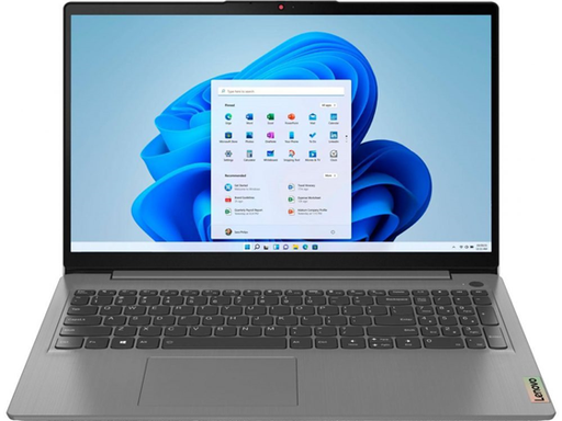 [92290] LAPTOP LENOVO IDEAPAD 3 15ITL06, 15.6" FHD, I3 1115G4 3.0 GHZ DUAL CORE, 8GB (4GB ON BOARD + 4GB SLOT), 512GB SSD, BACKLIT KEYBOARD, WINDOWS 11 HOME, WIFI 6, BLUETOOTH 5.1, 1 X HDMI PORT, 2 X USB 3.2 GEN 1, 1 X USB 2.0, JACK 3.5" AUDIO, LITHIUM-ION BATTERY, MINERAL GRAY, INGLES (82H801EMUS)