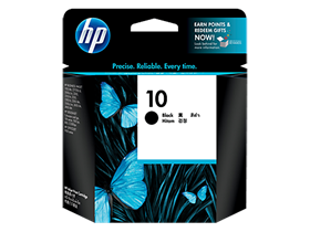 [60868] CARTUCHO HP 10 - C4844A - NEGRO - 69ML -  PARA IMPRESORA DESIGNJET - 110 PLUS - BUSINESS INKJET 2800