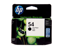 [64762] CARTUCHO HP 54 - CB334A - NEGRO - 20ML -  PARA IMPRESORA F4135 / 4180