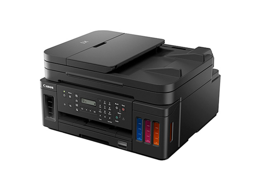 [89382] IMPRESORA MULTIFUNCIONAL CANON PIXMA G7010, (IMPRIME, COPIA, ESCANEA, FAX), SISTEMA TINTA CONTINUA, COLOR, WIFI, ADF, RENDIMIENTO 8300 PAGINAS NEGRO Y 7700 PAGINAS COLOR, 38 PPM EN NEGRO Y 23 PPM A COLOR (13.0 IPM NEGRO Y 8 IPM ISO), BANDEJA FRONTAL (250 HOJAS) Y BANDEJA SUPERIOR (100 HOJAS), IMPRESION DOBLE CARA, ETHERNET, LCD DE DOS LINEAS, CABEZALES REEMPLAZABLES. (3114C004AB)