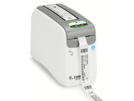 [93251] IMPRESORA DE BRAZALETE ZEBRA ZD510-HC, TÉRMICA DIRECTA, USB, HOST USB, ETHERNET, BTLE, ZPL II, XML, 300 DPI.