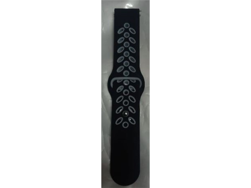 [87090] PULSERA DEPORTIVA PARA AMAZFIT BIP, NEGRO/BLANCO (PULSERAMAZBIP-N/B)