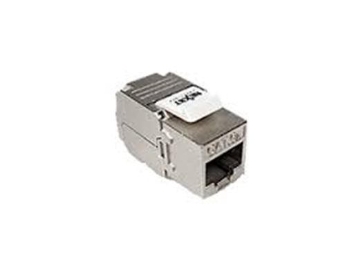 [78413] JACK MINI KEYSTONE NEXXT CAT6A TOOLLESS, METÁLICO, TIPO 110 BLINDADO (NAW-KSTO6ASL)