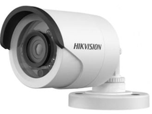 [81160] CAMARA DE VIGILANCIA HIKVISION, ANALOGA, BULLET, 1MP, HD720P, IR 20 MTS, IP66, METAL