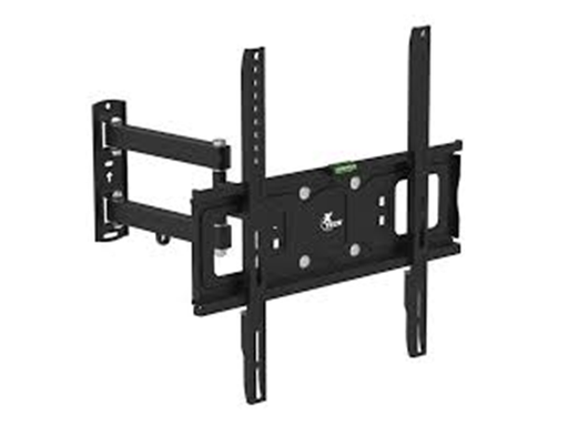 [79231] SOPORTE PARA TV XTECH 32" 55" CON BRAZO, SOPORTA DE HASTA 77LB MAXIMA, ICLINABLE Y GIRATORIA (XTA-425)