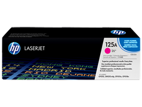 [64411] TONER HP 125A - CB543A - MAGENTA - 1,400 PAGINAS - PARA IMPRESORA LASERJET COLOR - CP1215 CP1518IN, CP1515N