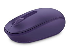 [74991] MOUSE MICROSOFT WIRELESS MOBILE MOUSE 1850  PURPLE (MORADO).