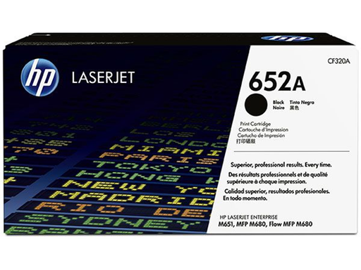 [78189] TONER HP 652A - CF320A - NEGRO - 11,500 PAGINAS - PARA IMPRESORA LASERJET - M680 SERIE Y M651
