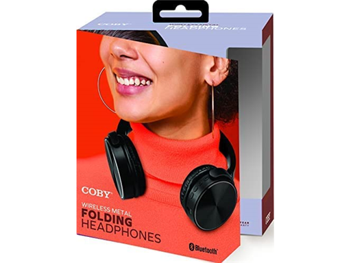 [93858] AUDIFONO CON MICROFONO COBY, BLUETOOTH, SOUND STEREO, SUPRAAURALES 20 HZ, FM RADIO, AUX 3.5MM, TF, METAL CAP (CHBT-808BK)