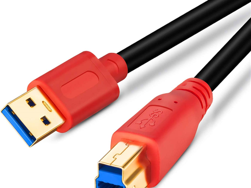 [93880] CABLE EXTENSION USB 3.0 CABLE A HOMBRE A B HOMBRE TAN QY, 20 PIE