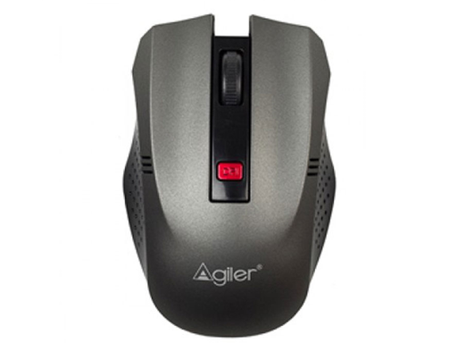 [79088] MOUSE AGILER WIRELESS, NANO RECEPTOR, ULTRA COMPACTO, GRIS (AGI-2095GR) BATERIAS NO INCLUIDAS