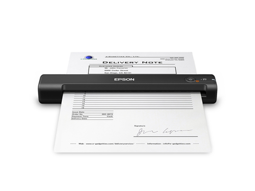 [88322] SCANNER EPSON WORKFORCE ES-50, PORTATIL, (ESCANEO MANUAL) 600 X 600 DPI, USB, COLOR, A4.