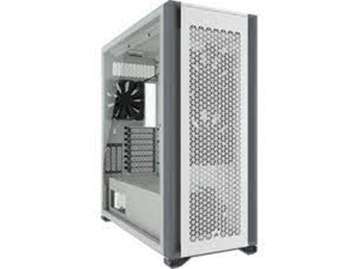 [92566] CASE CORSAIR 7000D AIRFLOW , FULL TOWER, WHITE, 7 EXPANSION SLOT, 4X 2.5", 2X 3.5", CRISTAL TEMPLADO LATERAL, SOPORTA 3 ABANICOS 120MM FRONTAL, TOPE Y LATERAL(CC-9011219-WW)