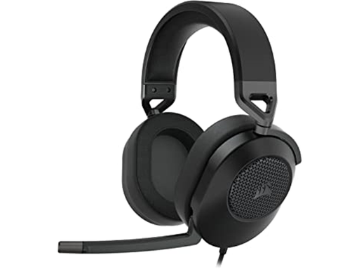 [92576] AUDIFONO CON MICROFONO CORSAIR HS65, GAMING, SURROUND, (1) CONECTOR 3.5" (INCLUYE ADAPTADOR USB SURROUND PC ONLY), BANDA AJUSTABLE, CONTROL DE VOLUMEN Y MIC, ALMOHADILLAS ACOLCHADAS PARA LARGAS HORAS DE JUEGO, COLOR CARBON, (CA-9011270-NA)