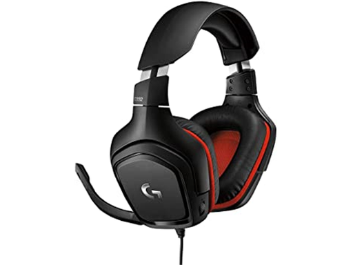 [89368] AUDIFONO CON MICROFONO LOGITECH G332 STEREO PARA GAMING, COLOR NEGRO, PESO 280 GRAMOS.
