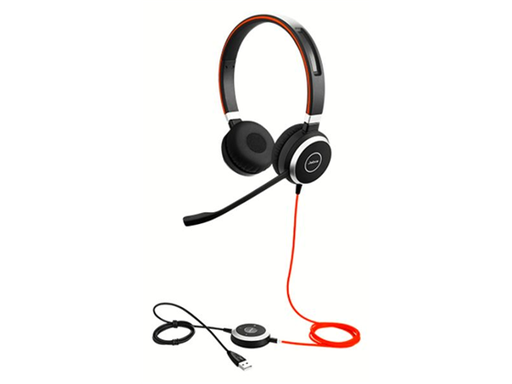 [91841] AUDIFONO CON MICROFONO JABRA EVOLVE 40 UC STEREO USB-A, BINAURAL, HEADBAND, MICROFONO (6399-829-209)
