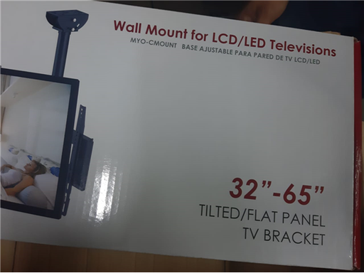 [87343] SOPORTE DE TECHO PARA TV MYO, 32''-65'' HASTA 130 LIBRA (MYO-CMOUNT)