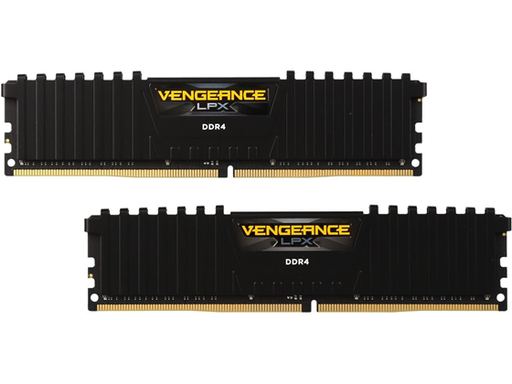 [91788] MEMORIA 16GB (2X8GB) CORSAIR P/DESKTOP, DDR4, 3600MHZ, PC4-28800, NO-ECC. VENGENCE LPX BLACK